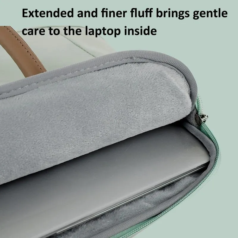13-13.3 Inch Laptop Bag | Crossbody Briefcase in Oxford Cloth | Blue | 14-14.6 Inch