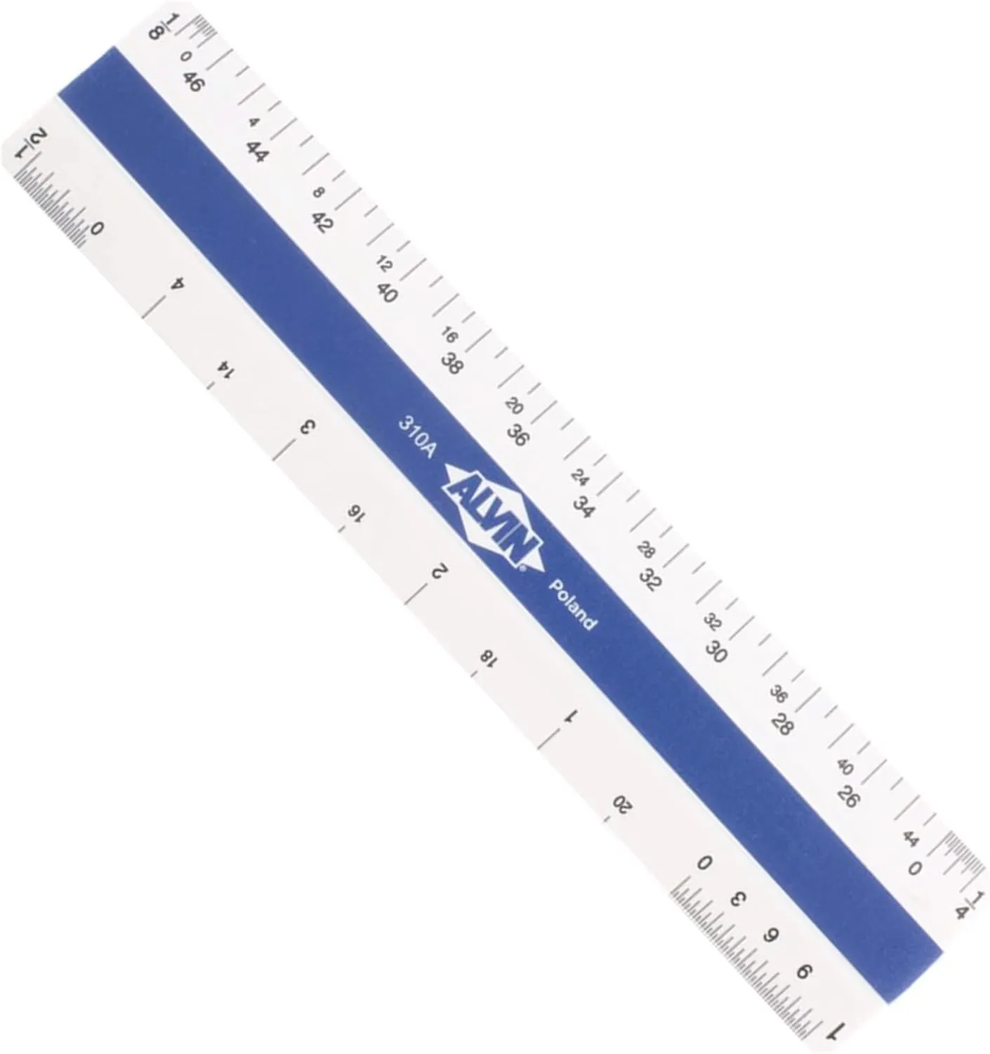 ALVIN Plastic Architect Scale, 310A, Scale for Drafting and Drawing, Great for Students and Professionals - 6 Inches (Architect)