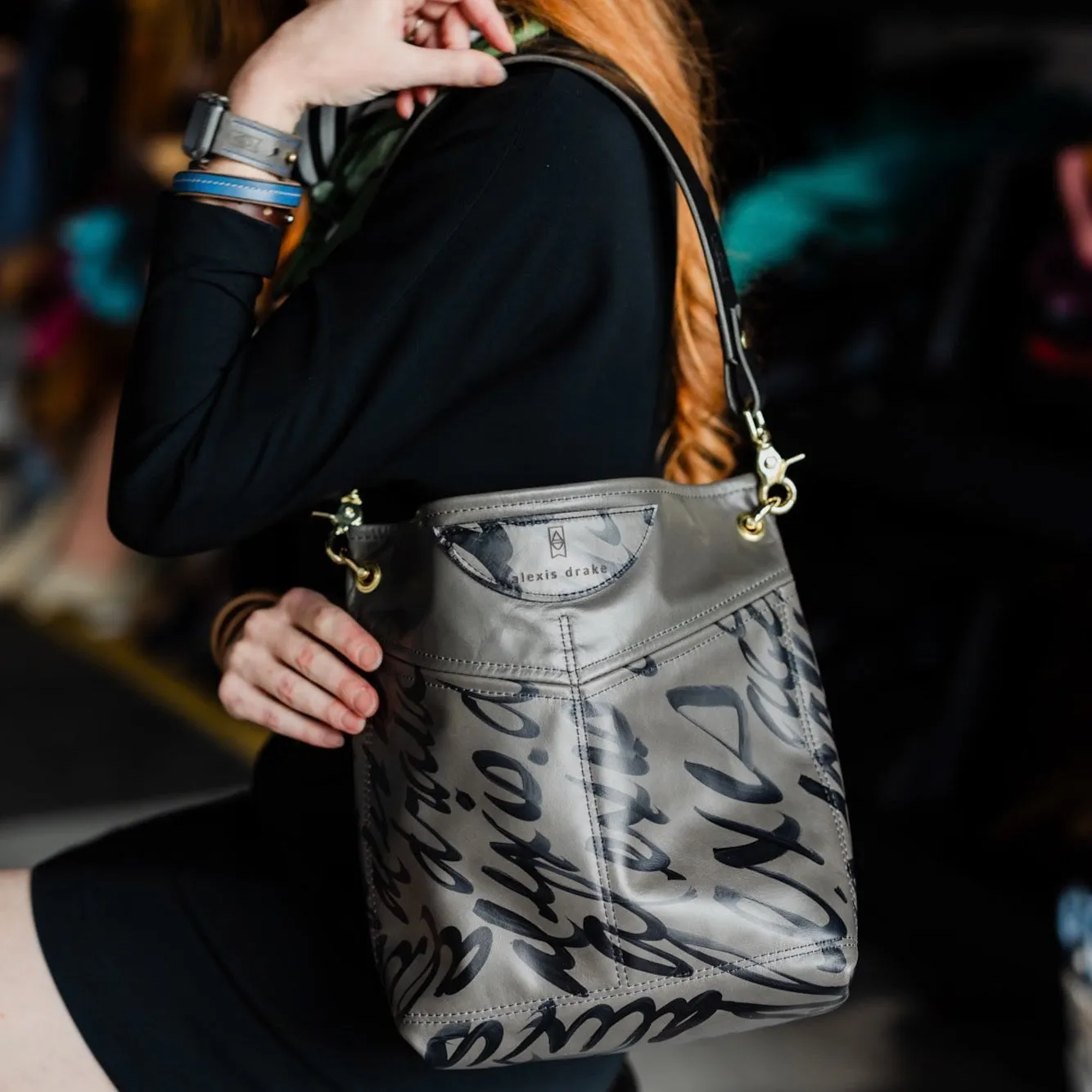 Anniversary Collection | V-Tivoli Shoulder Tote | Twilight