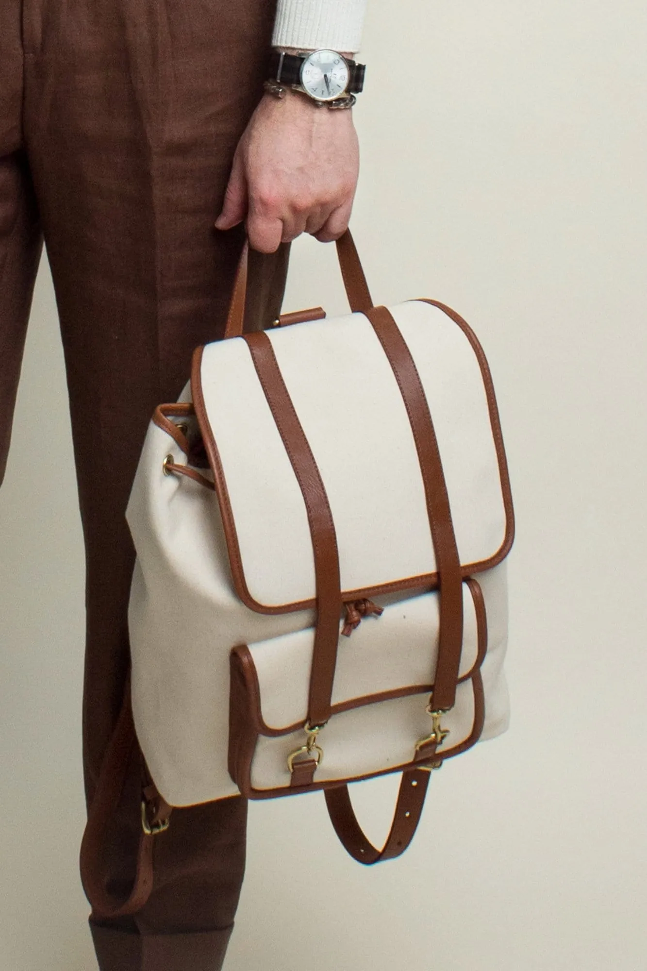 AOS x Frank Clegg Canvas Backpack