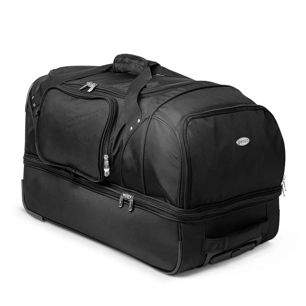 Arizona State Sun Devils 27" Black Rolling Drop Bottom Duffel