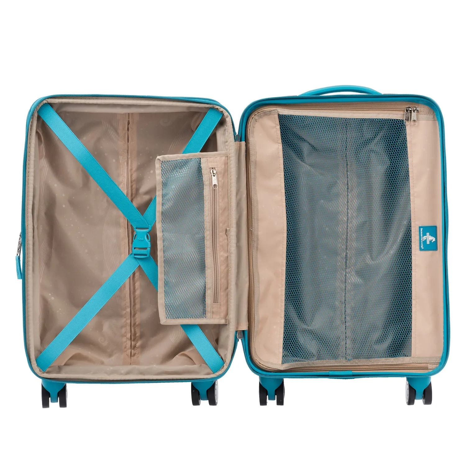 Atlantic® Ultra® Lite 4 | 20" Carry-On Hardside Spinner - Turquoise