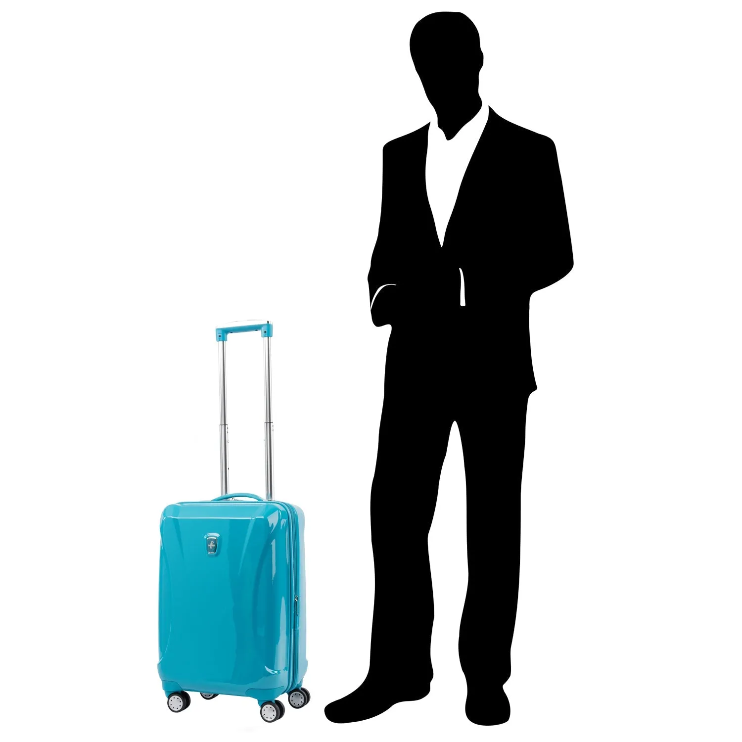 Atlantic® Ultra® Lite 4 | 20" Carry-On Hardside Spinner - Turquoise