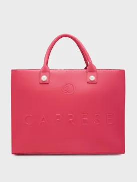 Caprese Pink Cloud Tote Large Women Handbag | Office Handbag Pink