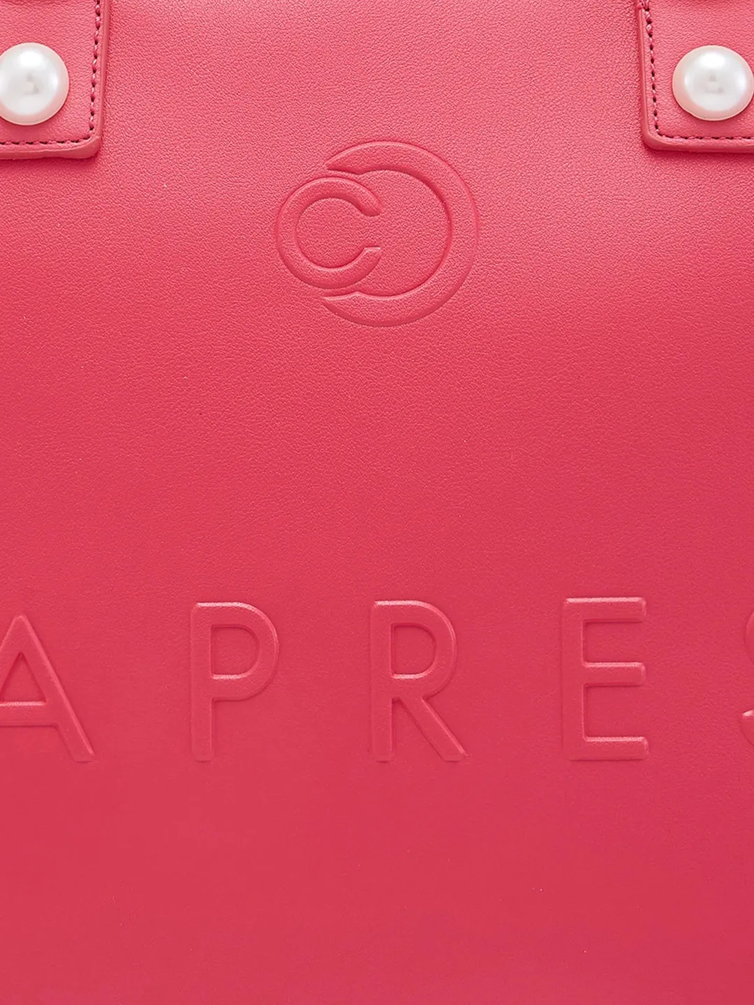 Caprese Pink Cloud Tote Large Women Handbag | Office Handbag Pink