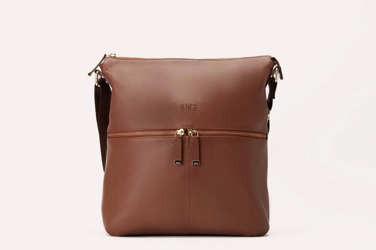 Chic Zip-Top Tote Bag