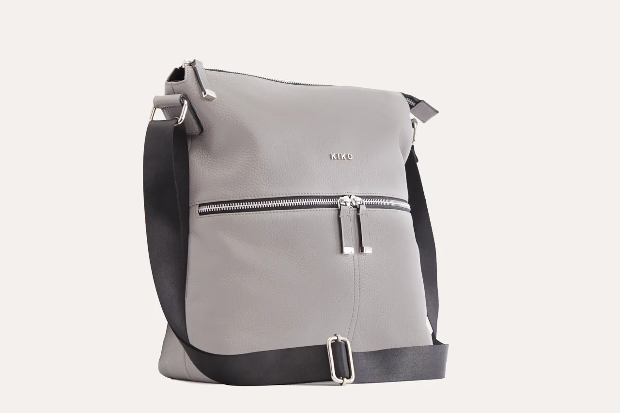 Chic Zip-Top Tote Bag