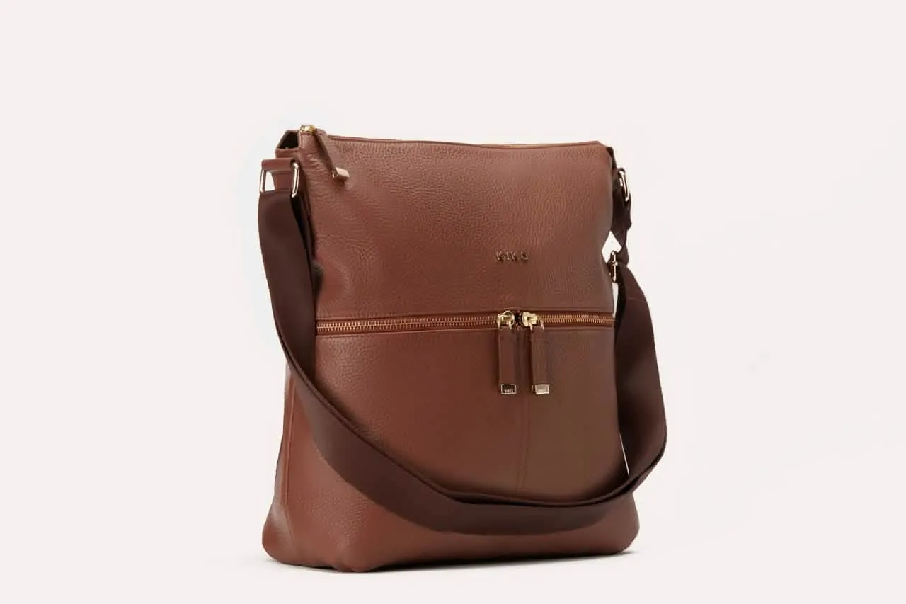 Chic Zip-Top Tote Bag