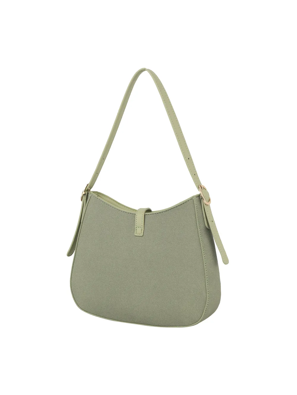 Classic two tone daily  hobo shoulder bag