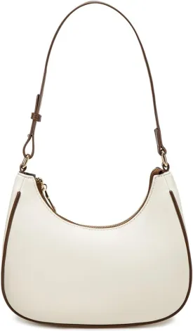 Crescent Shoulder Bags for Women Cute Hobo Tote Handbag Under the Arm Purses Mini Clutch Purse with Zipper Closure