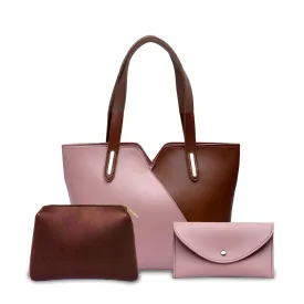 Double Tone Pink 3Pc Set
