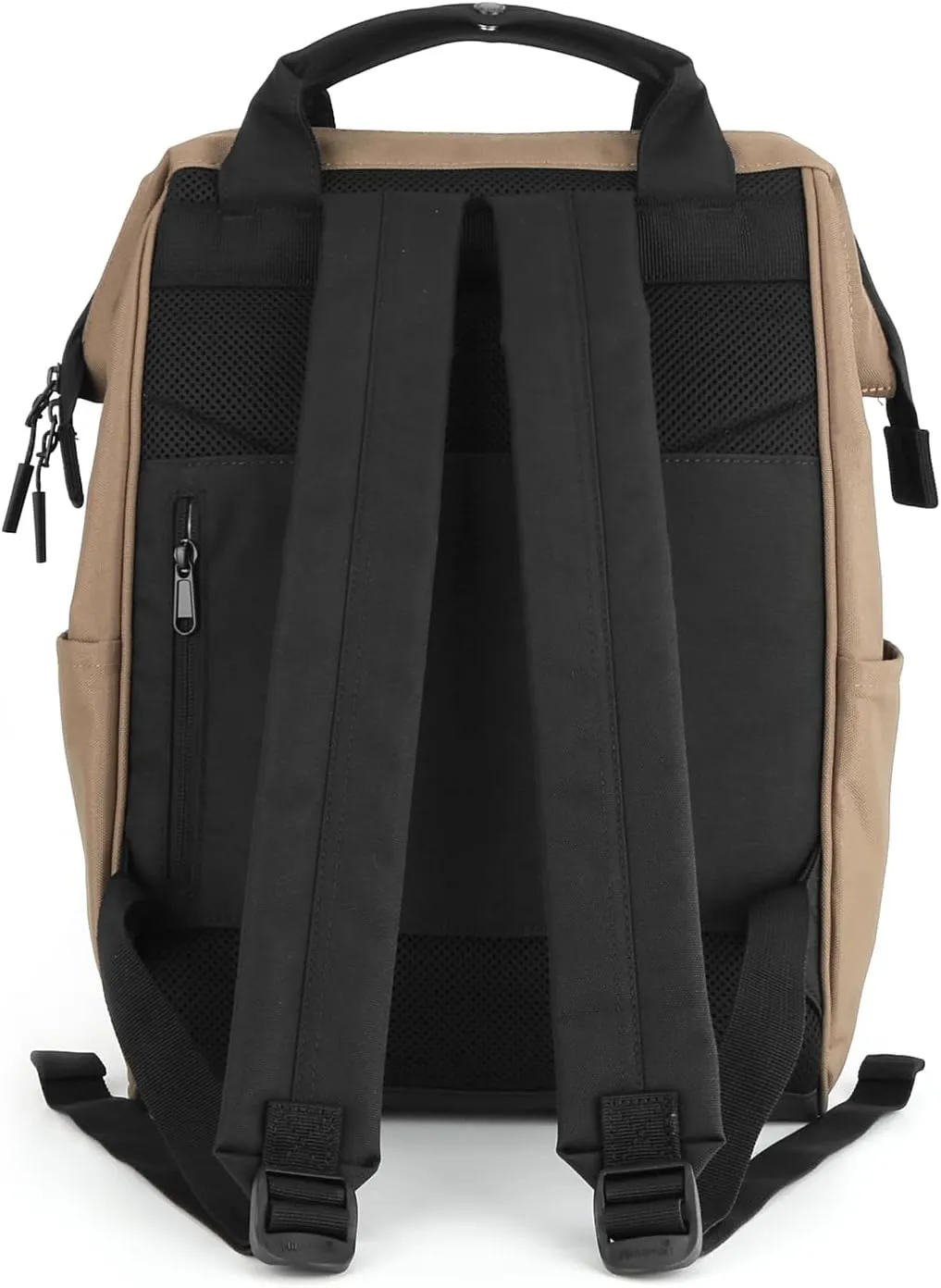 himawari 14.9 inch Women's Laptop Backpack, Large Capacity College Schoolbag, Waterproof Travel Bag for Men & Women-0403-06#Mocha