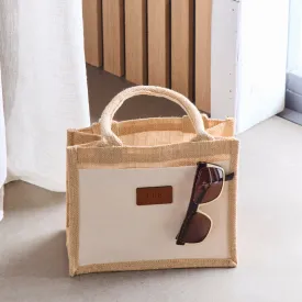 Jute Personalised Tote | Small