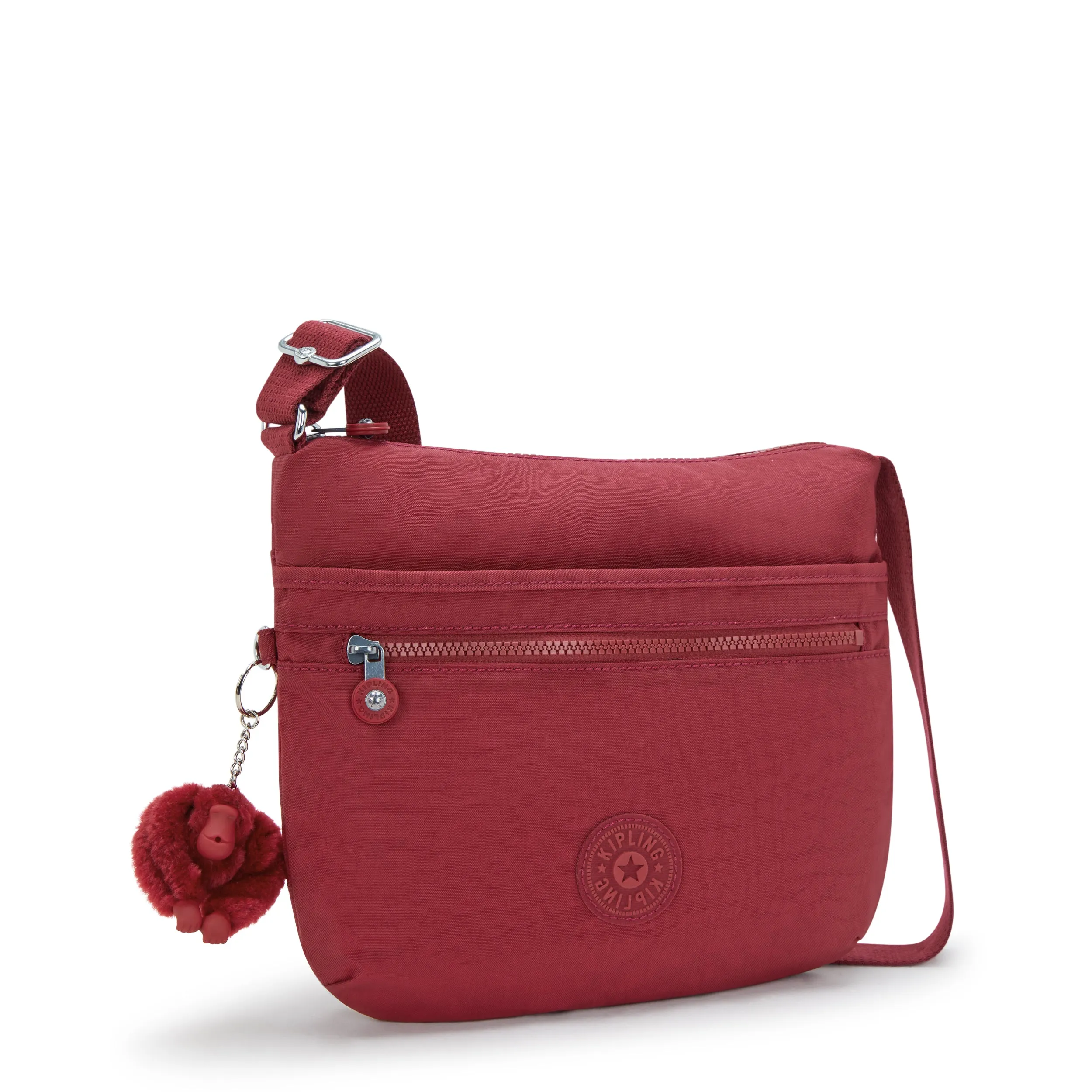 Kipling Arto Funky Red Medium Crossbody Bag 19911-4SS