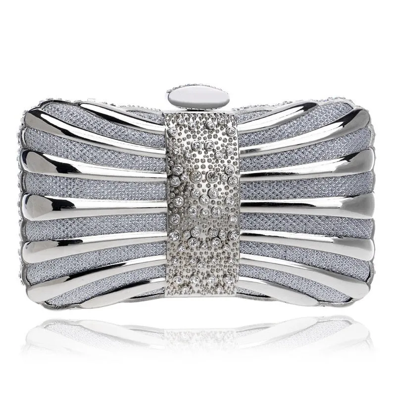 Ladies Chain Shoulder Clutch Evening Bags Mixed Colors