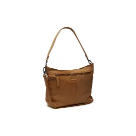 Leather Shoulder Bag Ocher Yellow Bolivia