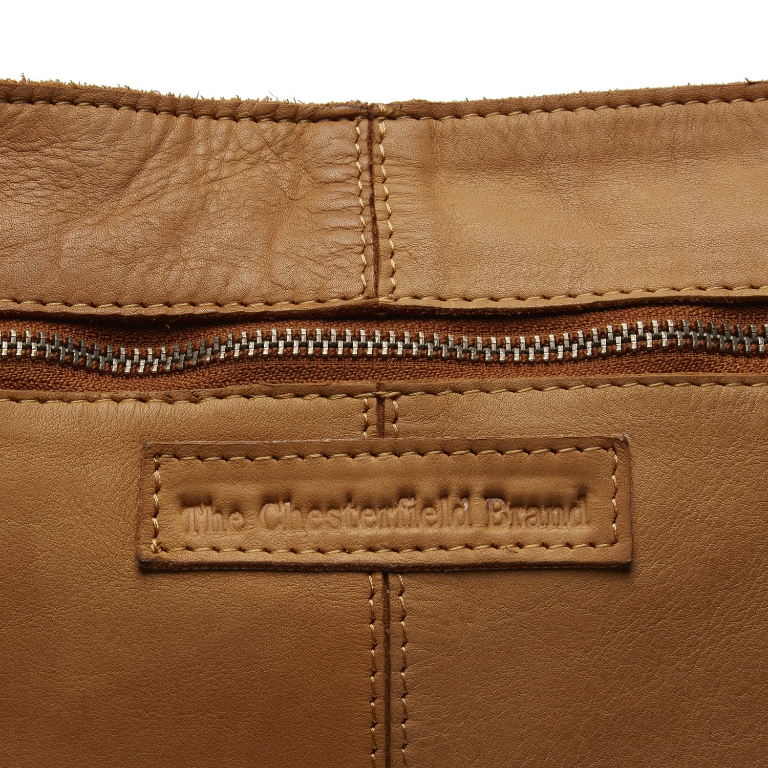 Leather Shoulder Bag Ocher Yellow Bolivia