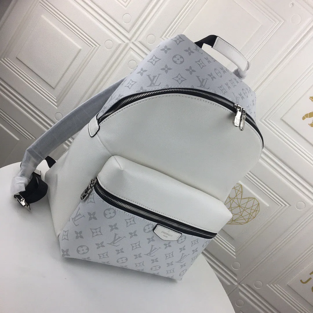 LV Discovery Backpack PM in Taiga & Monogram