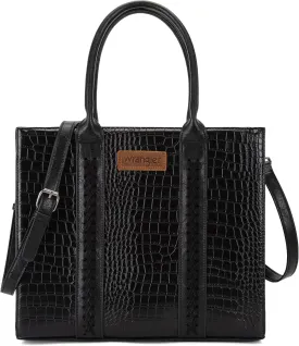 Montana West Wrangler Purse for Women Large Work Tote Bags with Strap Vintage Top-Handle Handbags