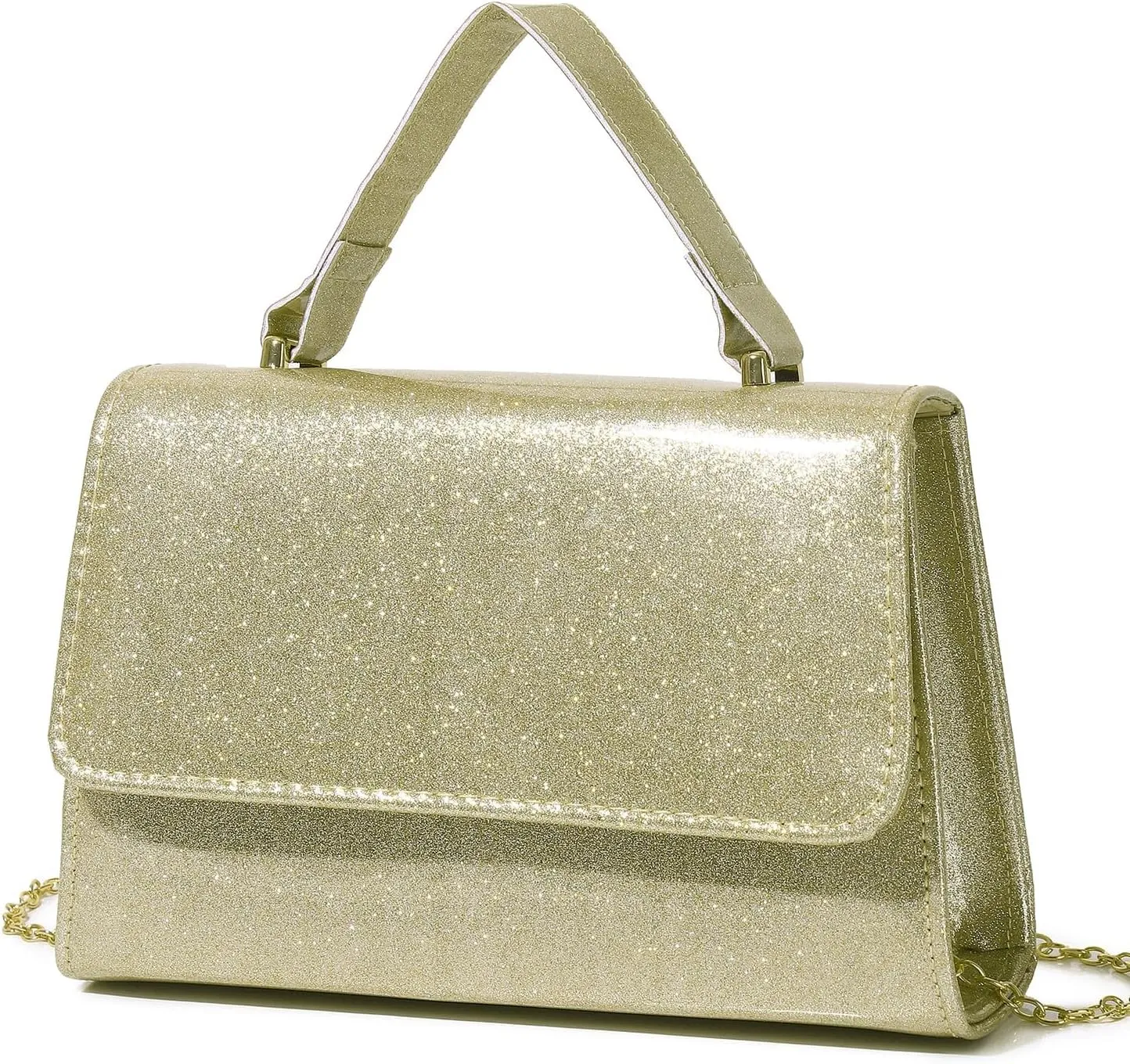 Patent Leather Clutch Purse Glittering Envelope Women Evening Bag for Wedding Party Cocktail Prom
