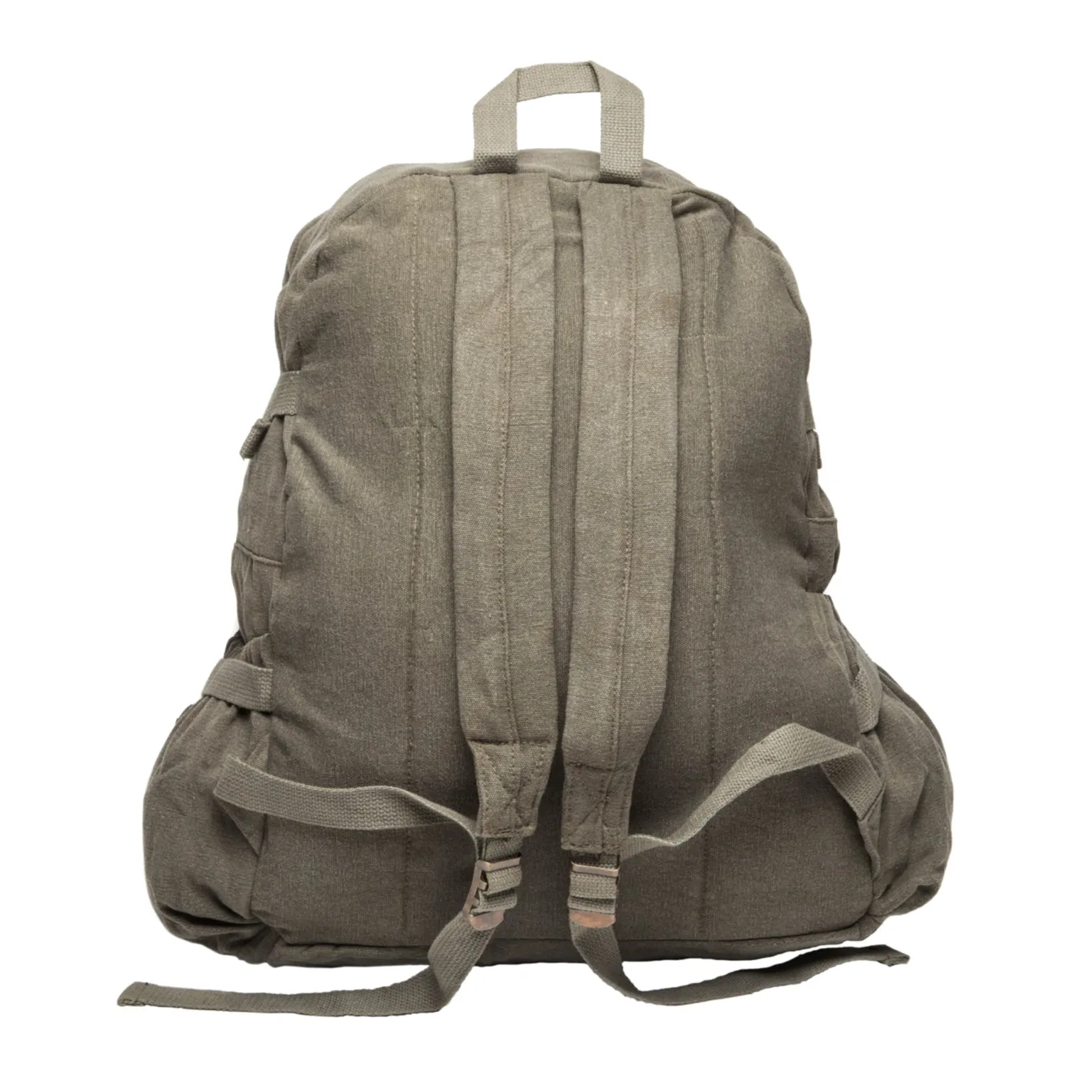 Puppy Dog Paws Print Canvas Kids Backpack Durable School Bag