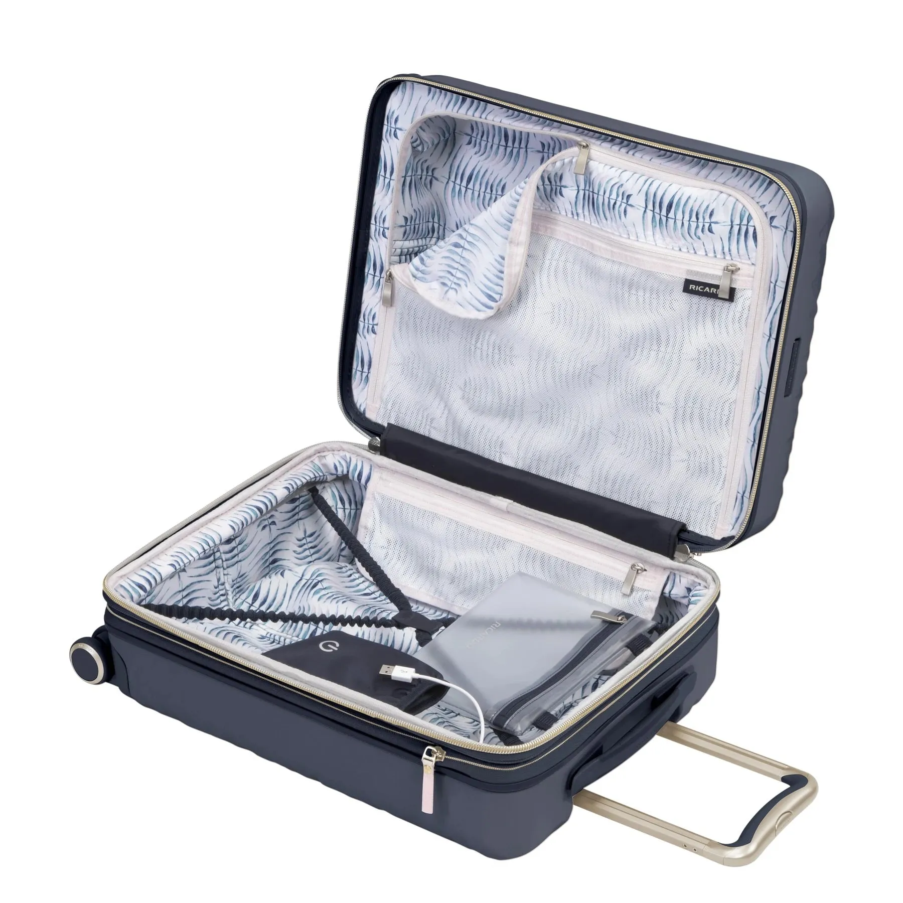 Ricardo Beverly Hills Indio Carry-On Spinner Luggage - USB Compatible