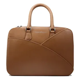 SIGNATURE BRIEFCASE AMBER