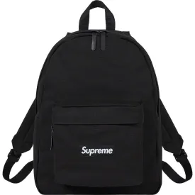 Supreme Canvas Backpack Black