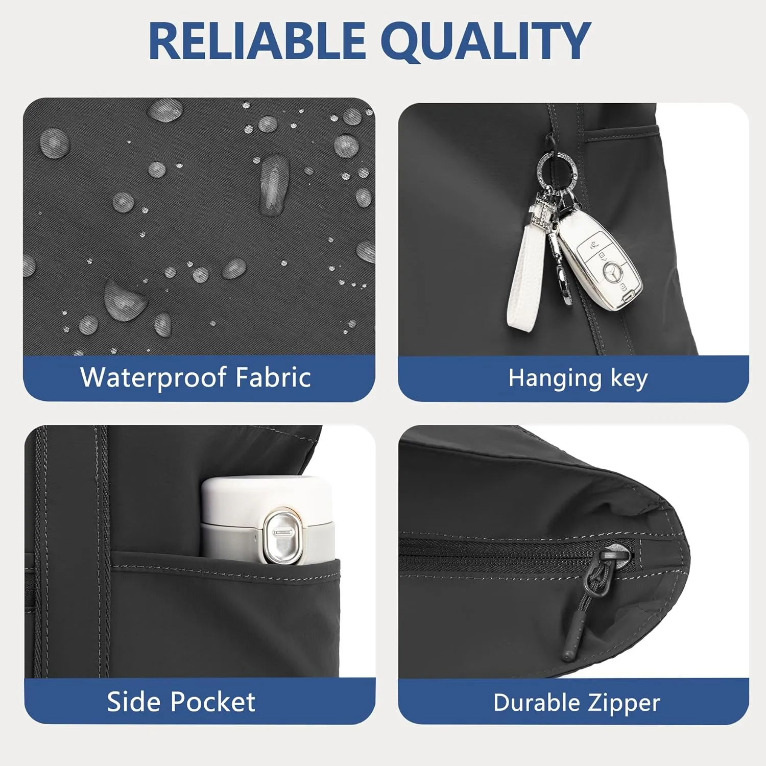 Tote Bag for Women,Large Handbag with Laptop Compartment, Shoulder Bag for Travel, Tote Bags for Work and Everyday
