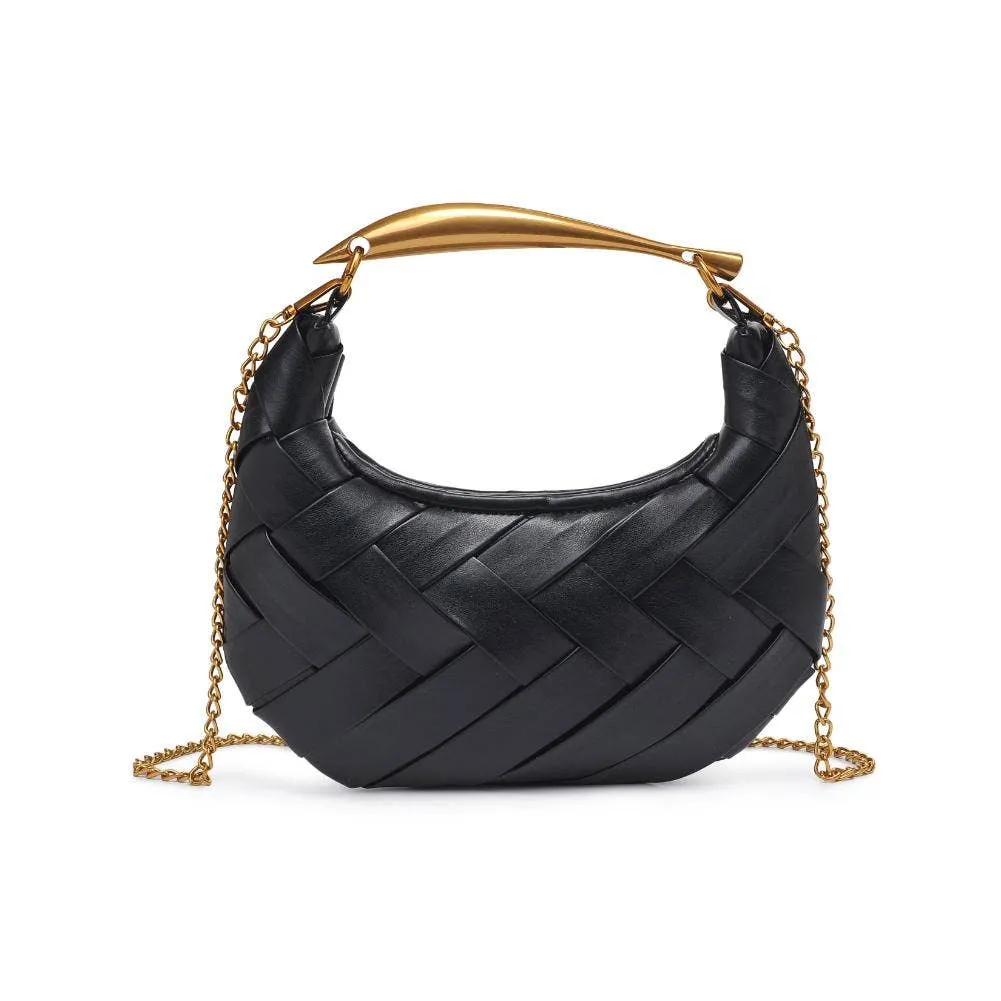 Ursula Woven Crossbody: Ivory