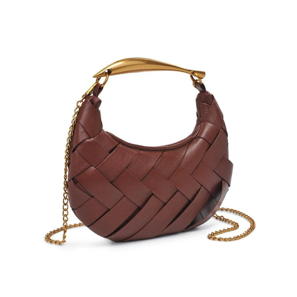 Ursula Woven Crossbody: Ivory