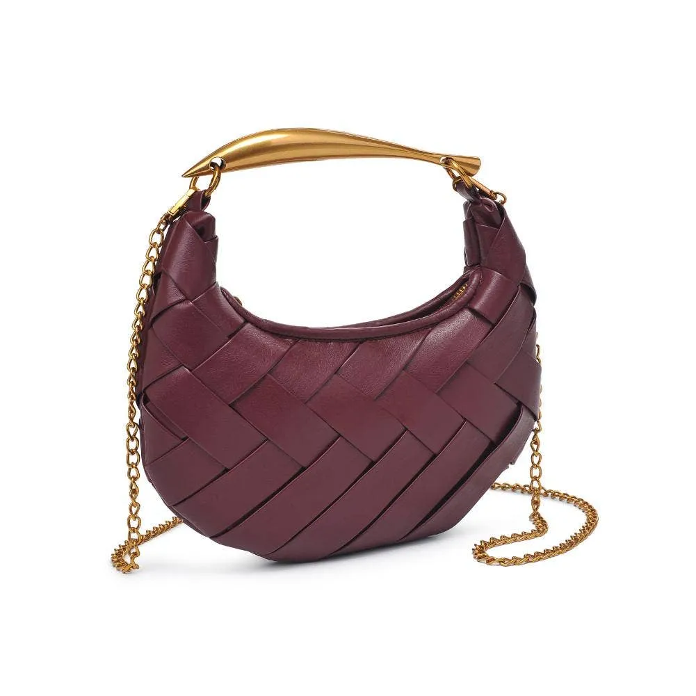 Ursula Woven Crossbody: Ivory