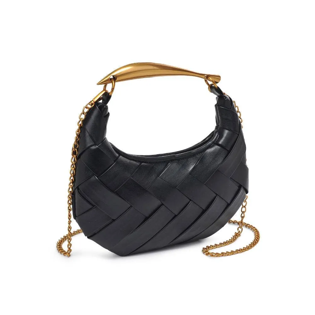 Ursula Woven Crossbody: Ivory