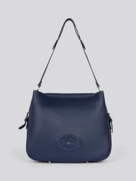 U.S. Polo Assn. Womens Retro Hobo Bag in Navy