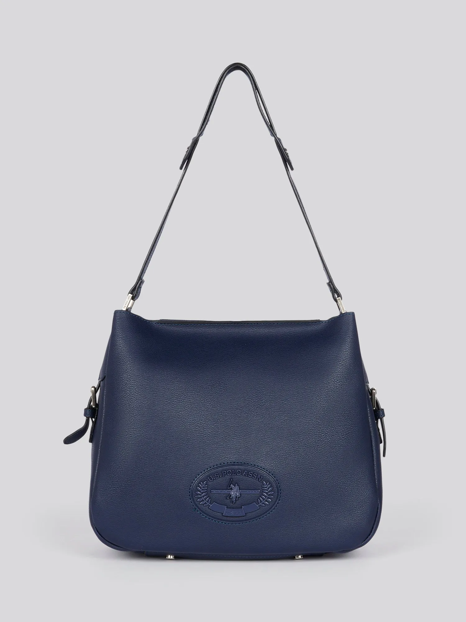 U.S. Polo Assn. Womens Retro Hobo Bag in Navy