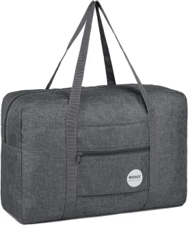 WANDF For Spirit Airlines Personal Item Bag 18x14x8 Travel Duffel Bag Underseat Foldable Carry-on Luggage for Women