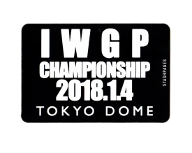 WRESTLEKINGDOM BRIEFCASE MAGNET