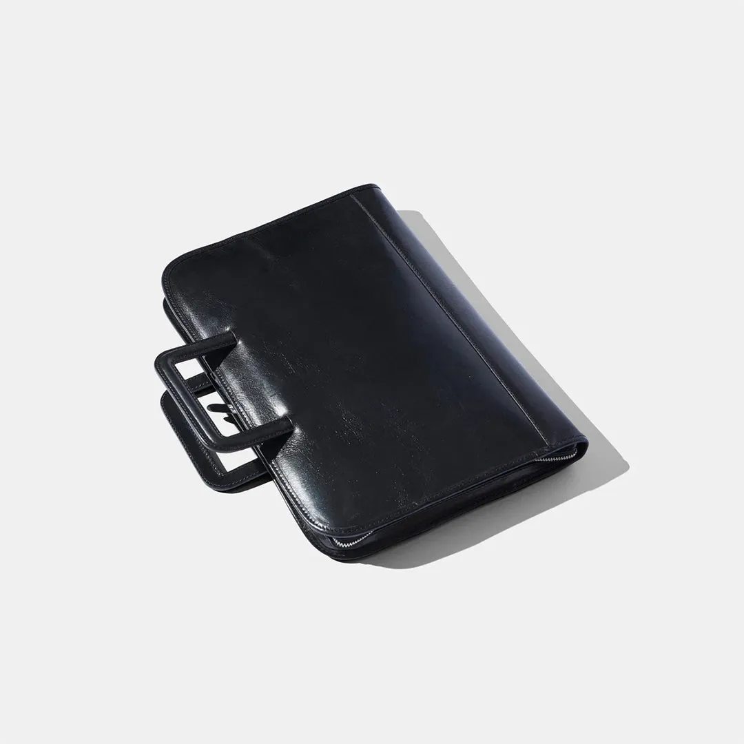 Zip Case - Black Leather by Baron