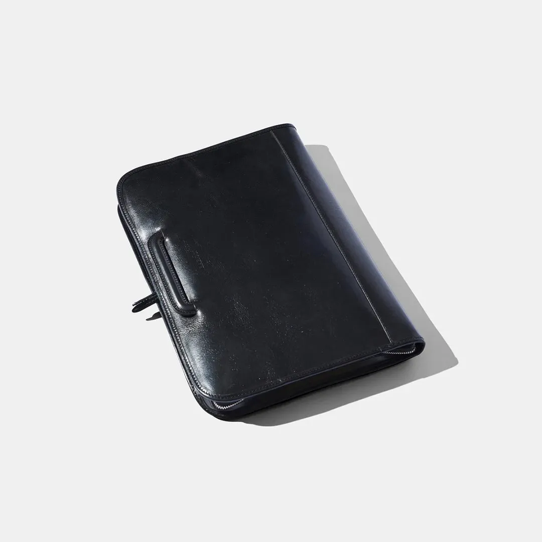 Zip Case - Black Leather by Baron