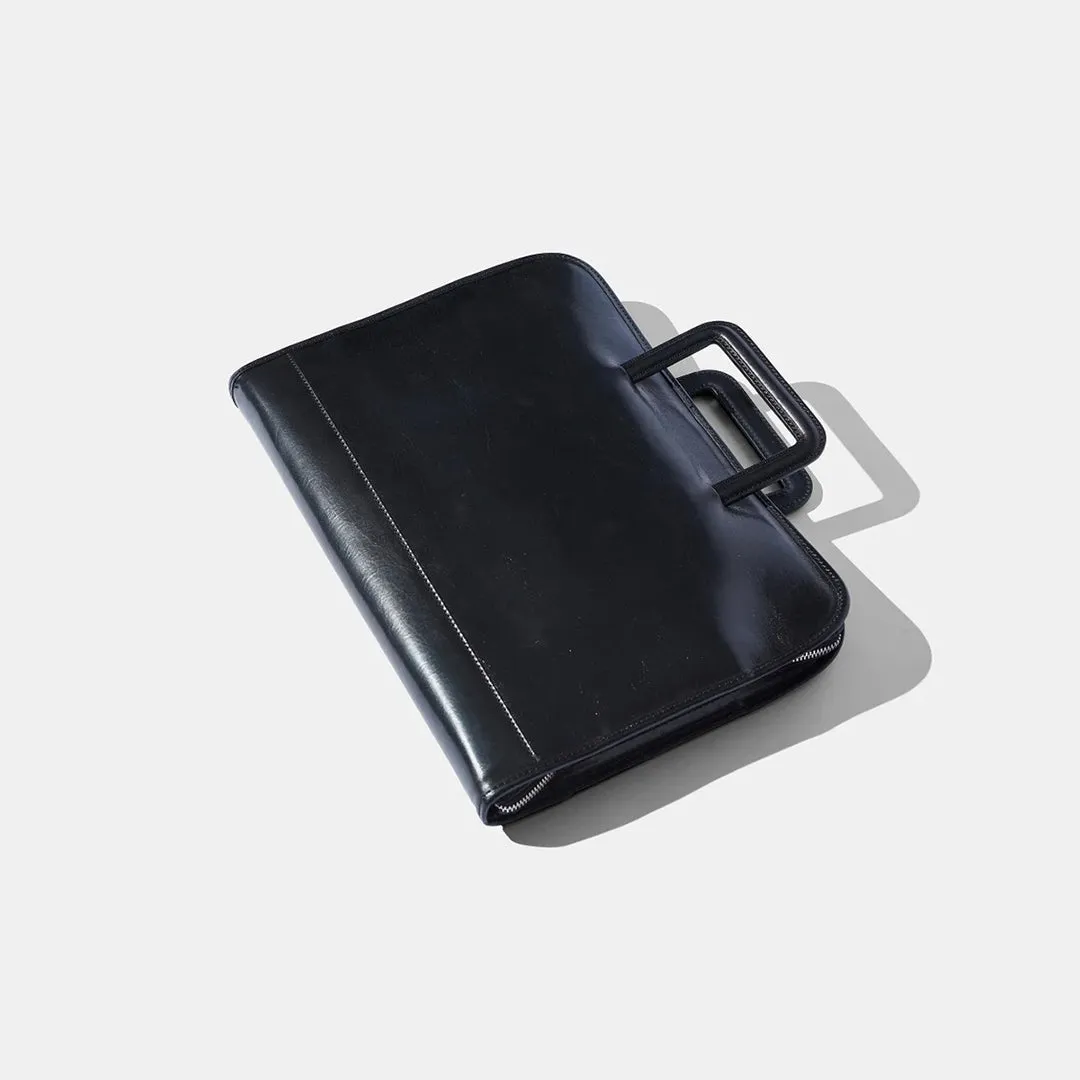 Zip Case - Black Leather by Baron